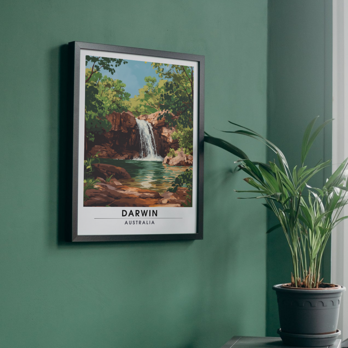 Affiche Darwin | Impression Australie | Affiche Australie