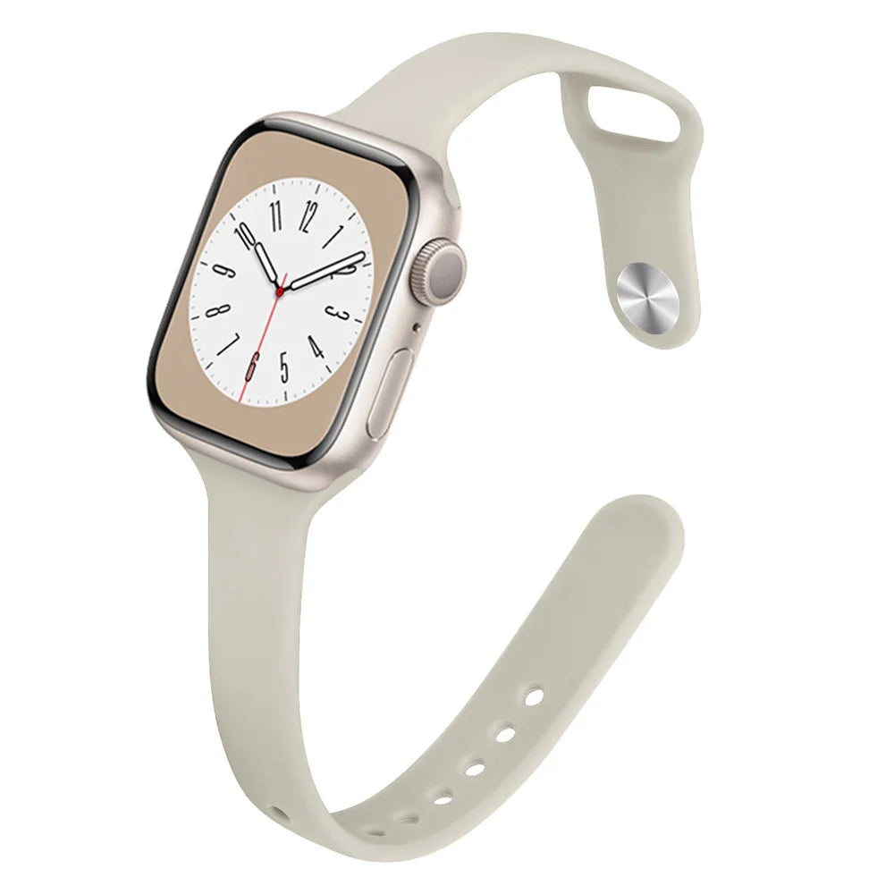 Starlight Series Band For Apple Watch Strap 45mm 41mm 40mm 49mm 44mm 38 Silicone Braided Nylon Bracelet iWatch SE 6 7 8 9 ultra2