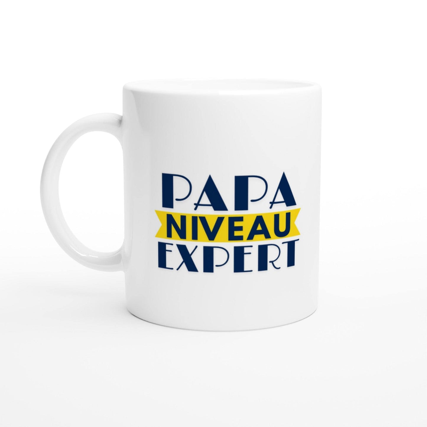Mug en céramique - Papa niveau expert -  Cadeau fête des pères